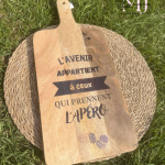 planche apéro planche à découper cadeaux personnalisés
