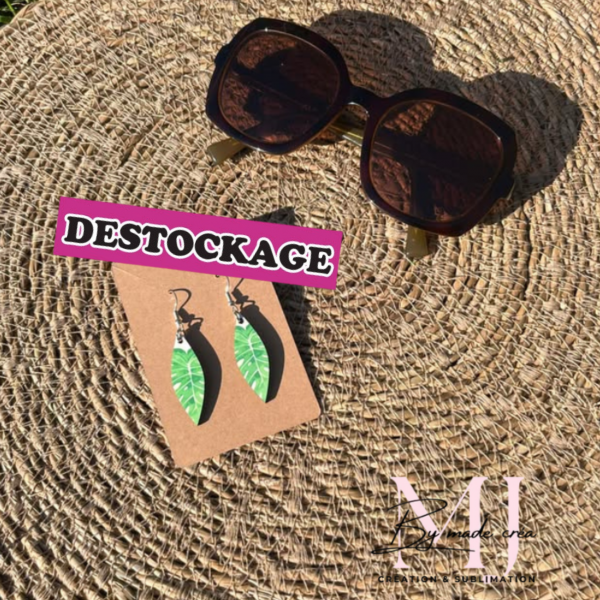 boucles d'oreilles guines destockage