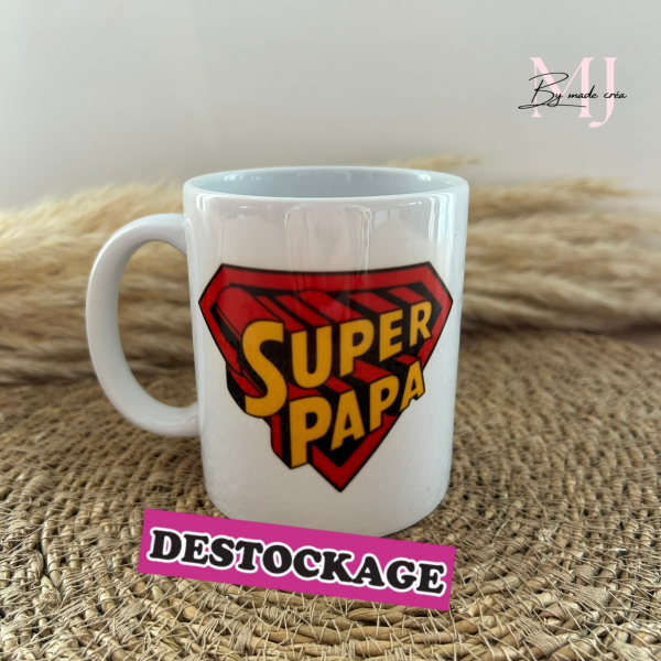 mug super papa destockage sur guines