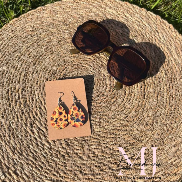 boucles d'oreille personnlisée