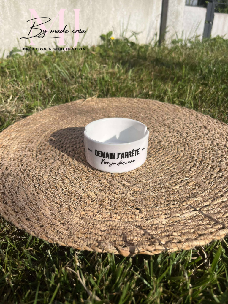 cendrier personnalisé cadeau fumeur sur guines